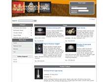 Tablet Screenshot of cinderamatajogja.com